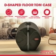 thumbnail image 2 of SKB 14" x 16" Tom Case with Padded Interior and D-Shaped Drum Design, 2 of 8