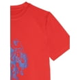 thumbnail image 3 of U.S. Polo Assn. Boys Short Sleeve Rashguard with UPF 50 Sun Protection, Sizes XS-XXL, 3 of 3