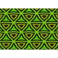 thumbnail image 1 of Ahgly Company Indoor Rectangle Patterned Nebula Green Area Rugs, 5' x 7', 1 of 6