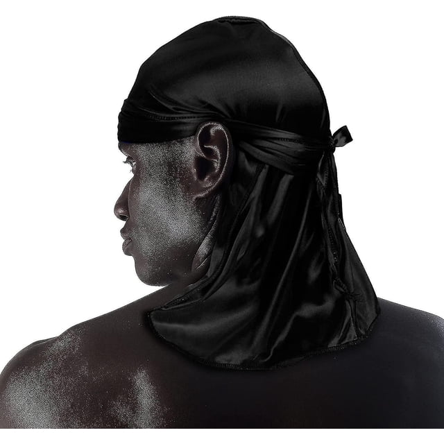 Silk Durag Peso ligero Cómodo Transpirable Moda Du Rags Durag Wave Cap para hombres y mujeres