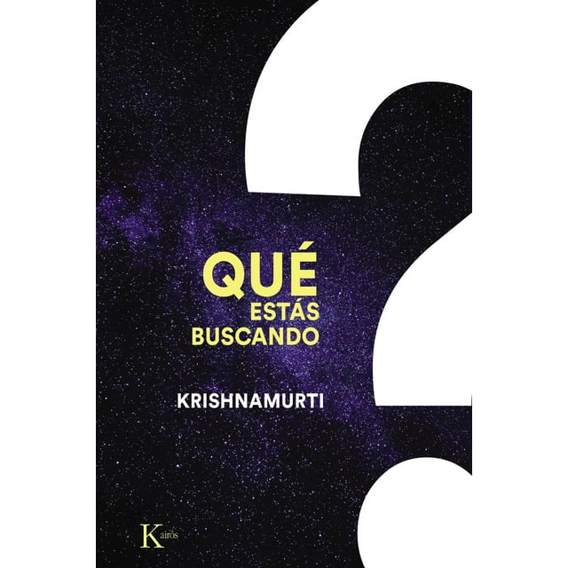 ¿Qué Estás Buscando? Editorial Kairós 9788411210577