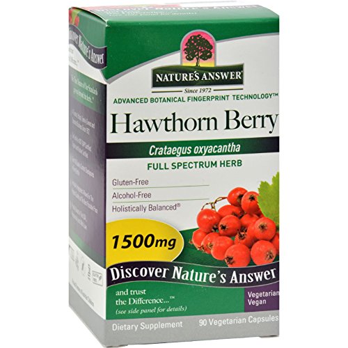 Nature's Answer Hawthorn Berry 1500mg 90 ea