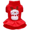 thumbnail image 1 of Mascota Abrigo de Navidad Perro Gato Traje de Papá Noel Faldas de Navidad Abrigo de perro Disfraces Vestir Ropa Traje oso de fresa  Juguete, 1 of 6