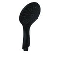 thumbnail image 5 of Westbrass SCH800-62 Shower Kit with Slide Bar, Diverter, 5-Function Spray Fixed Shower Head & Hand Shower and 5 Ft. Hose, Matte Black, 5 of 7
