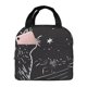 thumbnail image 1 of Balery Star Gazing Cat Illustration Bolsa de Almuerzo Aislada – Caja de Almuerzo con Papel de Aluminio Grueso, Mantiene la Comida Fresca por 4 Horas, 1 of 8