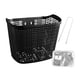 thumbnail image 2 of Cesta para bicicleta, resistente, resistente al agua, con puntal, para colgar. Puntal corto negro, 2 of 9