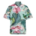 thumbnail image 1 of Camisa De Botones Para Hombre Camisa de manga corta con estampado digital 3d de ocio de tendencia de moda de playa de turismo de vacaciones de verano para hombres (GN2, XXL), 1 of 4