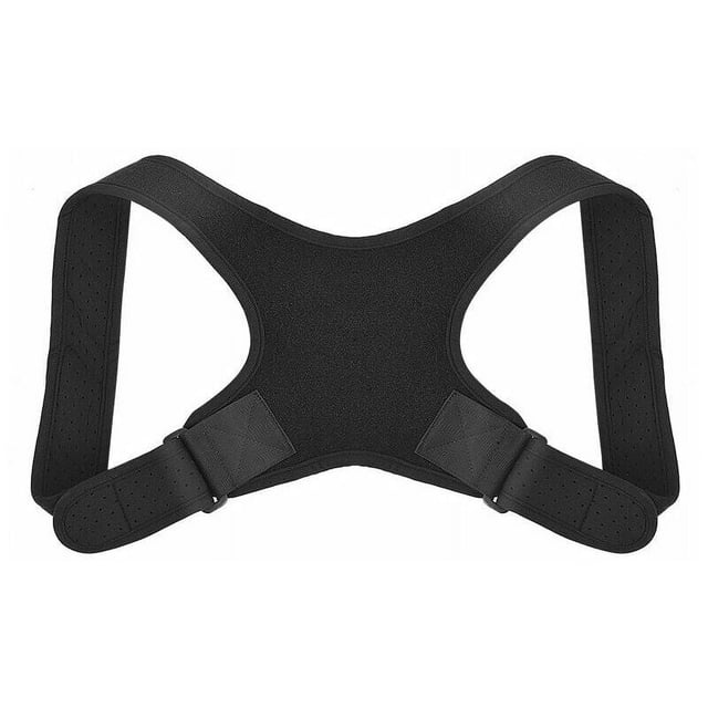 Corrector de postura para mujeres y hombres, material transpirable, diseño liviano, soporte de hombro reforzado, postura correcta, fibra con fuerte hidrofilicidad, discreto debajo de la ropa