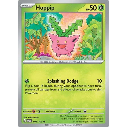 Pokemon Paldea Evolved Common Hoppip #1