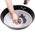 thumbnail image 3 of ENJOYW Square Stainless Steel Cast Iron Skillet Cleaner with Hanging Ring Practical Efficient Chainmail Cleaning Scrubber Kitchen, 3 of 7