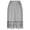 Gray, variant on Lnmiateer Women Knee Length Half Slip Underskirt Elastic Waist Lace Trim Midi Dress Extender Lightweight Underdress for Daily Wear