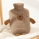 thumbnail image 3 of Bolsa de agua caliente con funda de felpa suave para niños y adultos, para aliviar el dolor de estómago, cuello, hombros, espalda y piernas, 3 of 6