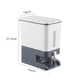 thumbnail image 3 of Dispensador de arroz Sunnimix 10 kg Contenedor de alimentos con tapa sellada gris, 3 of 7