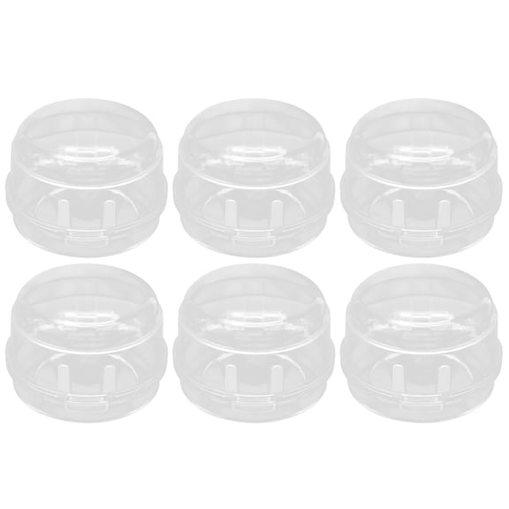 FRCOLOR 6 Pcs Gas Stove Knob Locks Child Proof Door Covers Baby Safety Knobs Transparent
