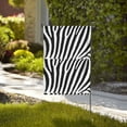 thumbnail image 4 of Wukai Zebra Garden Flags Double Sided Welcome Garden Yard House Flags Outside Outdoor House (Only Flag), 4 of 8