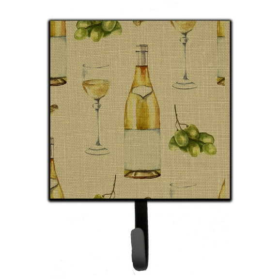 White Wine on Linen Leash or Key Holder