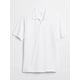 thumbnail image 4 of Polo GAP de piqué elástico para hombre, color blanco, talla XXL, 4 of 4