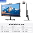 thumbnail image 2 of Monitor de Computadora KOORUI 22 Pulgadas Negro Bezel Ultra Delgado con Cuidado Ocular y Ergonomía p, 2 of 13