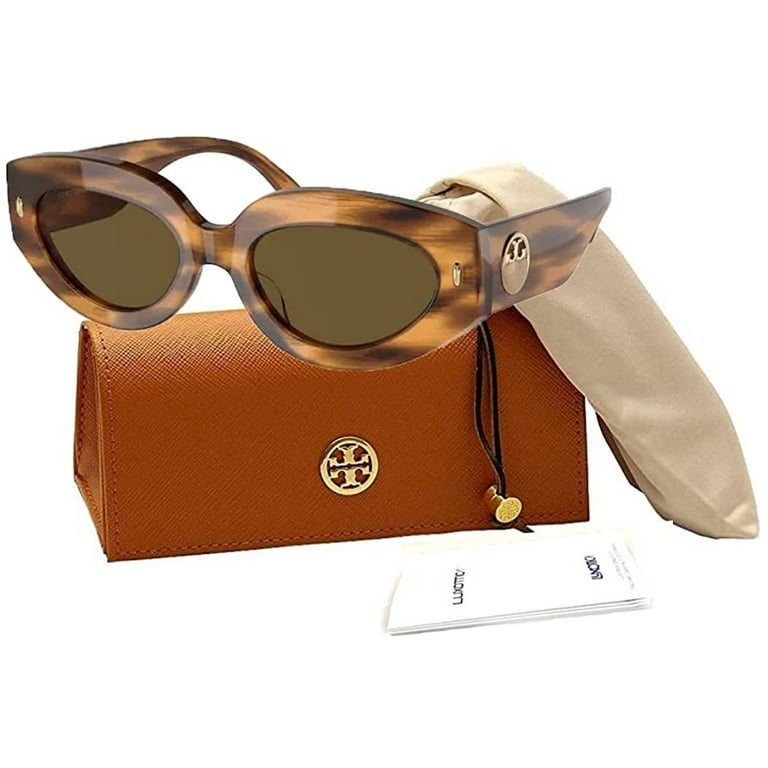 Tory burch metal and wood sunglasses hotsell