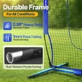 thumbnail image 4 of SPECSTAR 7x7Ft Baseball Softball Practice Net with Batting Tee and Carry Bag for Hitting Pitching, Blue, 4 of 10