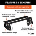 thumbnail image 2 of Curt Hitch 60660 Gooseneck Trailer Hitch Rail Double Lock EZr (TM), 2 of 2