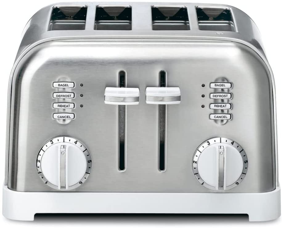 practical Cuisinart CPT180P1 Metal Classic 4Slice Toaster Brushed