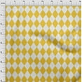 thumbnail image 4 of oneOone Cotton Poplin Yellow Fabric Check Argyle Sewing Craft Projects Fabric Prints By Yard 42 Inch Wide, 4 of 4