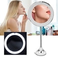 thumbnail image 1 of Magnifying Mirror, Easy Installation Flexible Mirror Wide Application LED Fill Light  for Office, 1 of 7