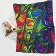 thumbnail image 6 of Naloa Pride Rainbow Dog Blanket, 3 Sizes Cat Blanket for Indoor Cats Large Medium Small Dog Gifts-Small, 6 of 8
