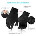 thumbnail image 3 of Guantes para correr Unigear con pantalla táctil antideslizantes para hombres y mujeres, 3 of 6