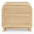 thumbnail image 2 of Safvaieh Couture Dinah Scandinavian Wood Nightstand, Natural, 2 of 14