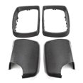 thumbnail image 2 of Car Black Rearview Mirror Cover Shell Side Mirror Caps With Frame Replacement For E53 X5 2000-2006, 2 of 5