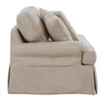 thumbnail image 4 of Sunset Trading Horizon Polyester / Tissu de Lin 11-Pcs Canapé Housse Set en Beige, 4 of 5