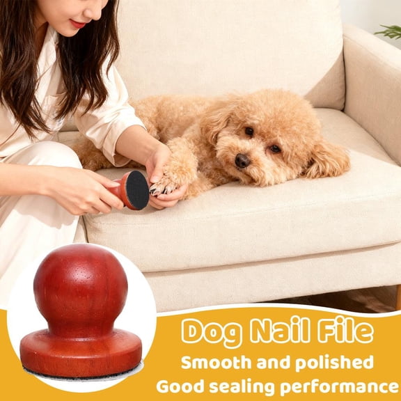 NOVELAR Mini Dog Nail Scratch Boards, 2.36 in Wooden File, Versatile for All Nail Types, Portable Nail Care for Pets On the Go