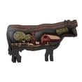 thumbnail image 1 of Adorno de talla de madera, adorno de animales de madera, recortes de talla múltiple, artesanías de animales, adorno de animales de madera, mejore su experiencia Jadeshay A, 1 of 8