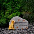 thumbnail image 3 of hejhncii Resin Pet Memorial Plaques Grave Stone Personalized Pet Dog Memorial Stone Pet Tombstone, 3 of 10