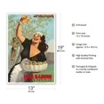 thumbnail image 2 of Olio Radino Italian Olive Oil - Puro e Squisito (Pure and Delicious) - Vintage Advertising Poster by Gino Boccasile c.1948 - Master Art Print (Unframed) 13in x 19in, 2 of 4