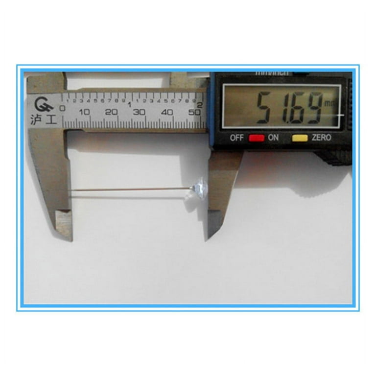 Hilingoto Clearance Diamante Crystal Corsage Pins 100Pcs Other Screwdriver White