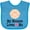 Turquoise, variant on Inktastic Me Memere Loves Me Grandchild Girls Baby Bib