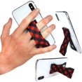 thumbnail image 1 of LoveHandle PRO Flanelle Rouge - Premium Téléphone Cellulaire et Tablette Poignée avec Sangle Interchangeable, Support de Téléphone Portable - une Béquille, 1 of 5