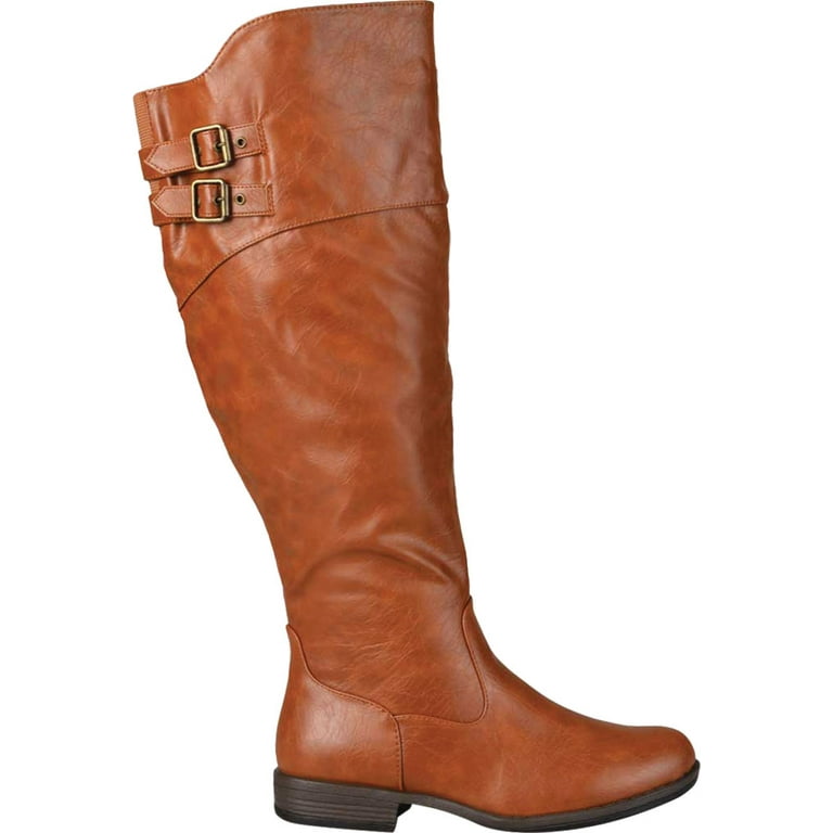 Chestnut knee high boots sales