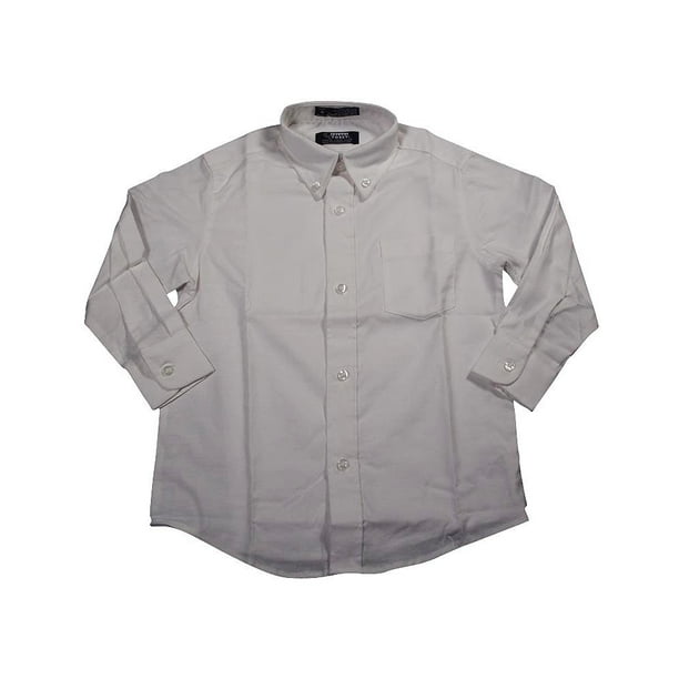 FRENCH TOAST French Toast Long Sleeve Oxford Shirt (Little Boys & Big