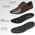 thumbnail image 5 of OrthoComfoot Mens Oxford Dress Shoes for Plantar Fasciitis, Orthopedic Genuine Leather Shoes with Arch Support for Foot and Heel Pain Relief, Soft Casual Shoes for Comfortable Walking, 5 of 7