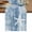 Light Blue, variant on Brown Coastal Cotton Linen Table Runner for Dining Kitchen, Summer Beach Nautical Starfish Coral Vintage Wedding Outdoor Party Tablerunners, Dresser Scarf Coffee Tablecloth Runners 13x70 Inches