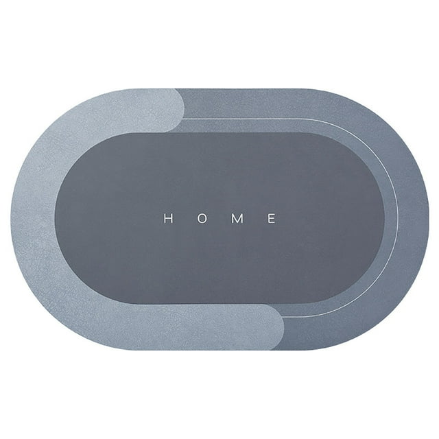 LSLJS Bathroom Rugs Mat Super Absorbent Floor Mat,Bathroom Absorbent and Quick-Drying Carpet Floor Mats, Door Bathroom Non-Slip Floor Mat