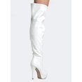 thumbnail image 3 of Delicious Samra - White Stretch PU 6.5, 3 of 4