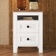 thumbnail image 2 of 2-Drawer Bedroom Nightstand / Smooth Finish for a Fresh and New Look, 2 of 5
