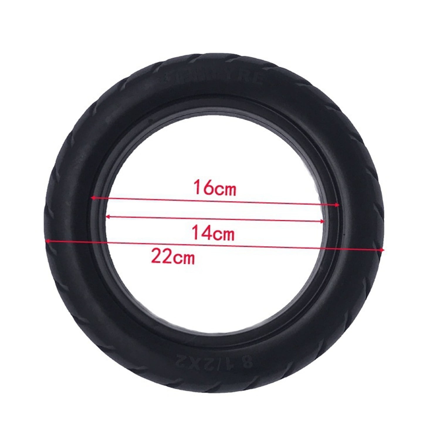 Scooter Tire Vacuum Solid Tyre 8 1/2X2 For Xiaomi M365 Electric Skateboard D281 