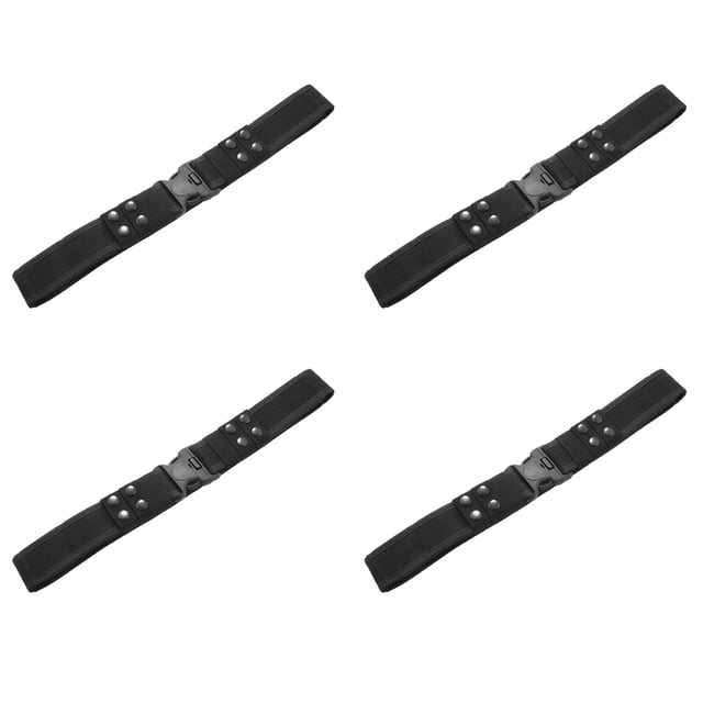 4X Cinturones de Combate de Seguridad Equipo PráCtico Usuarios de PolicíA Pesados Ajustables Equipo Extranjero