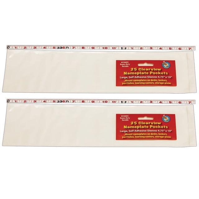 ASHLEY PRODUCTIONS (2 PK) Grande Poche pour Assiette avec Nom